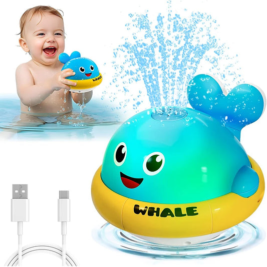 CozyBaby - Rotating Whale Bath Toy